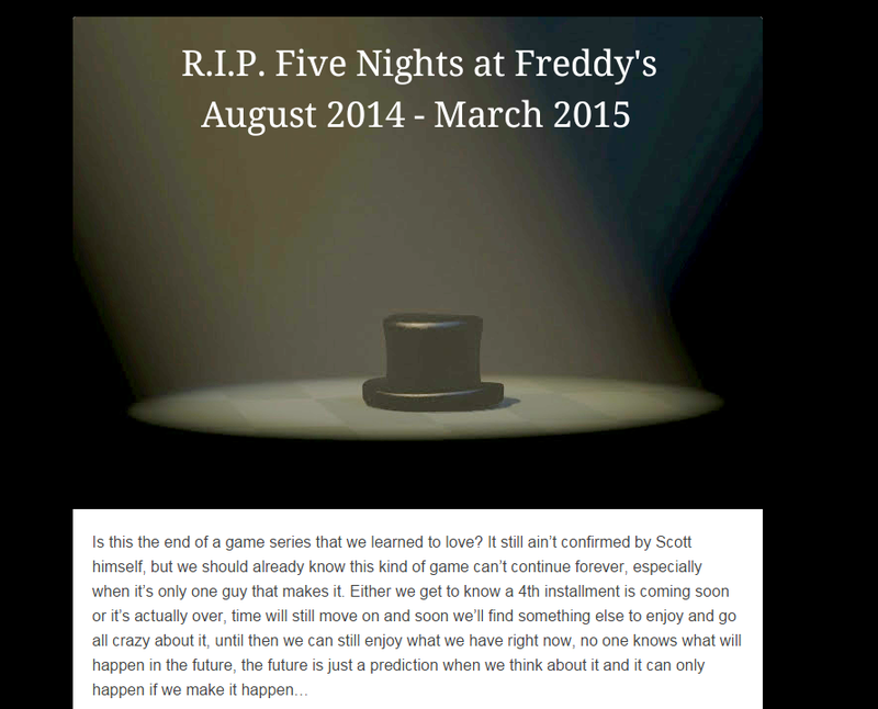 Illustration for article titled Why Five Nights at Freddy's Fans Are Freaking Out Over A Hat